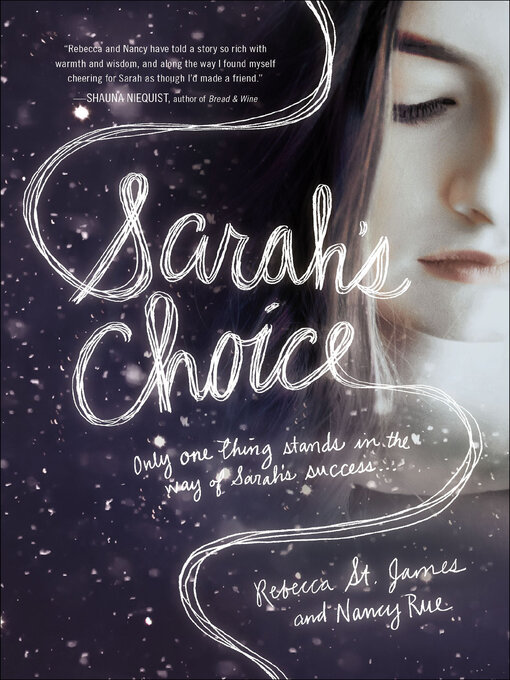 Title details for Sarah's Choice by Rebecca St. James - Available